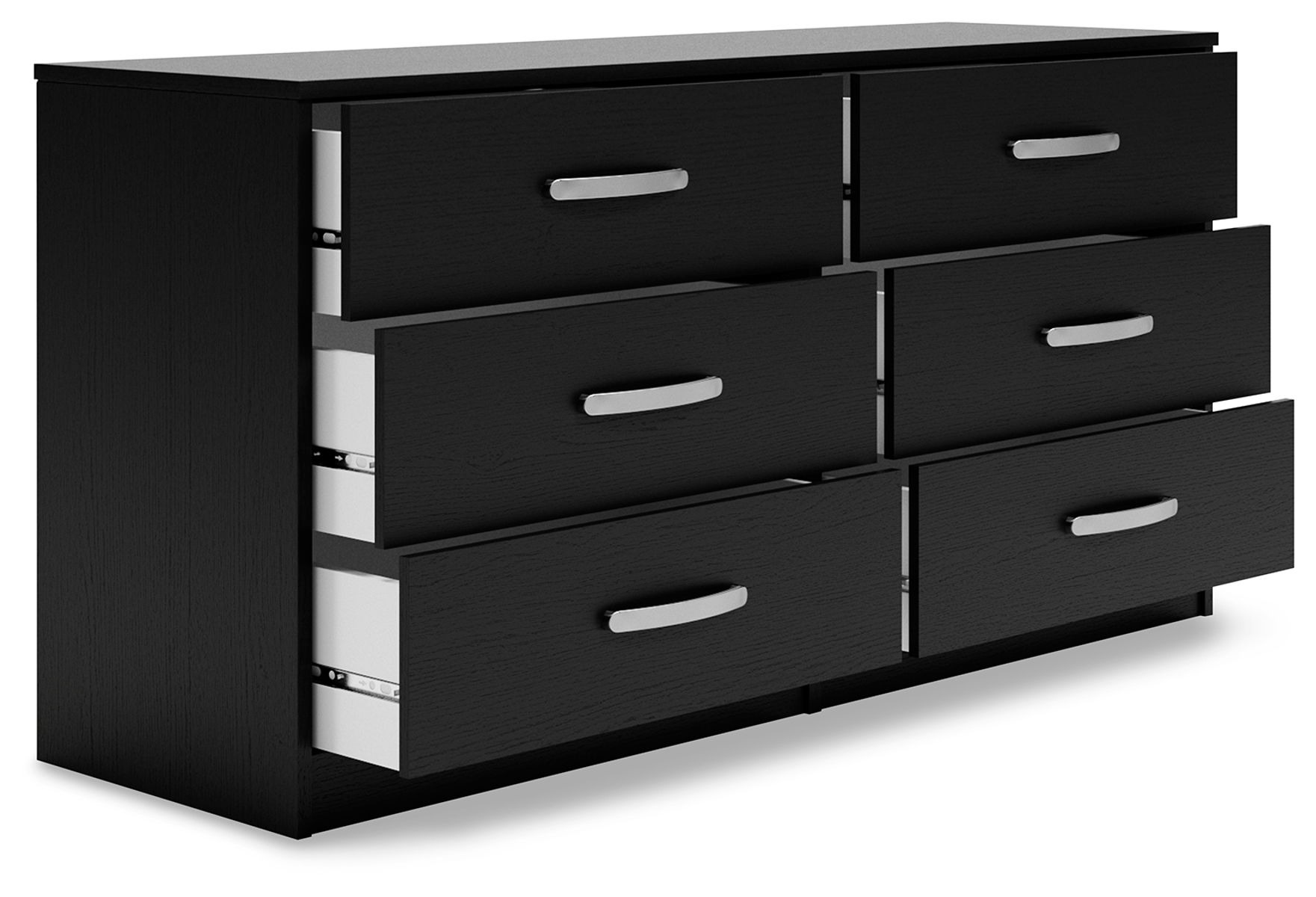 Finch - Six Drawer Dresser - 29'' Height - Black - Image 4