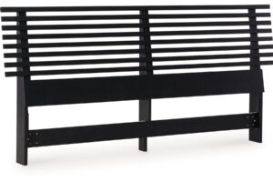 Danziar - Full Slat Headboard - Black