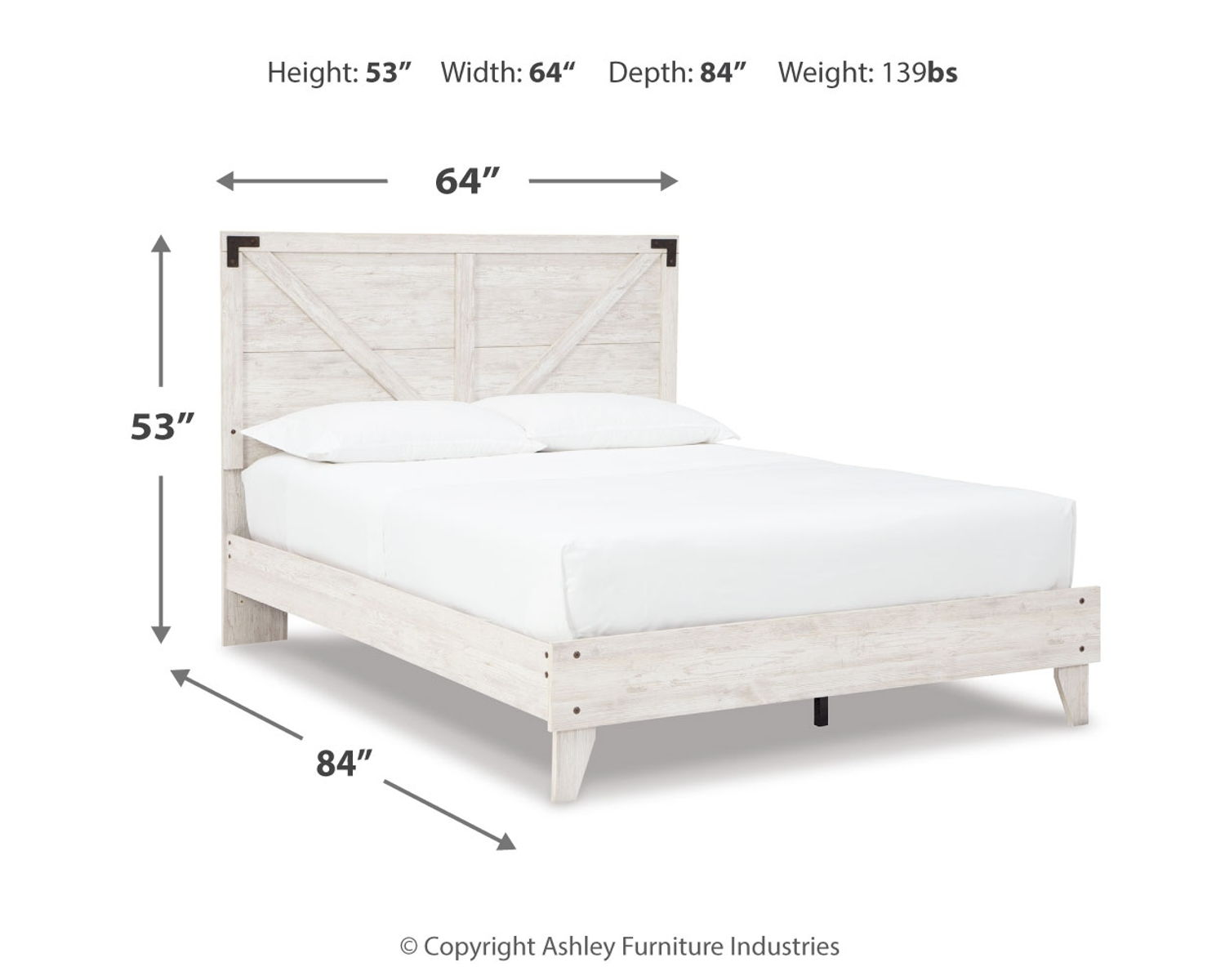Shawburn - Panel Bed - Image 6