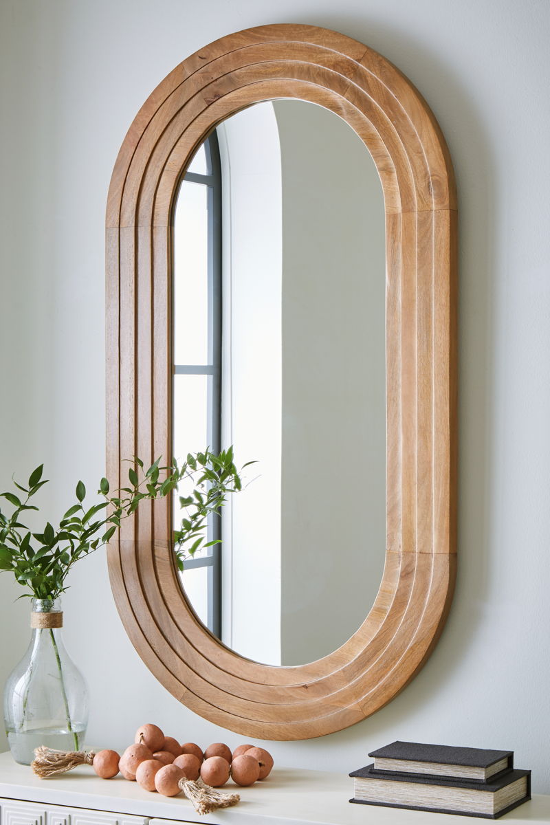 Daverly - Accent Mirror - Brown - Image 3