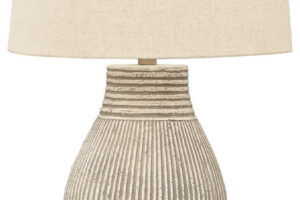 Layal - Paper Table Lamp - Beige