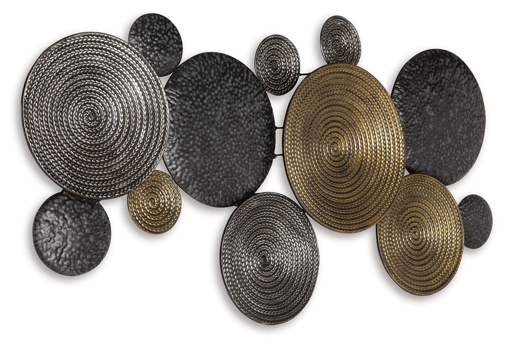 Emsley - Wall Decor - Metallic / Black / Gray - Image 4
