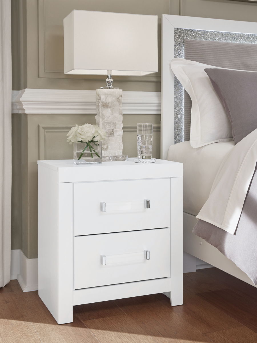 Maeling - Two Drawer Night Stand - Image 3