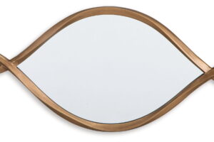Bartner - Accent Mirror - Antique Gold Finish