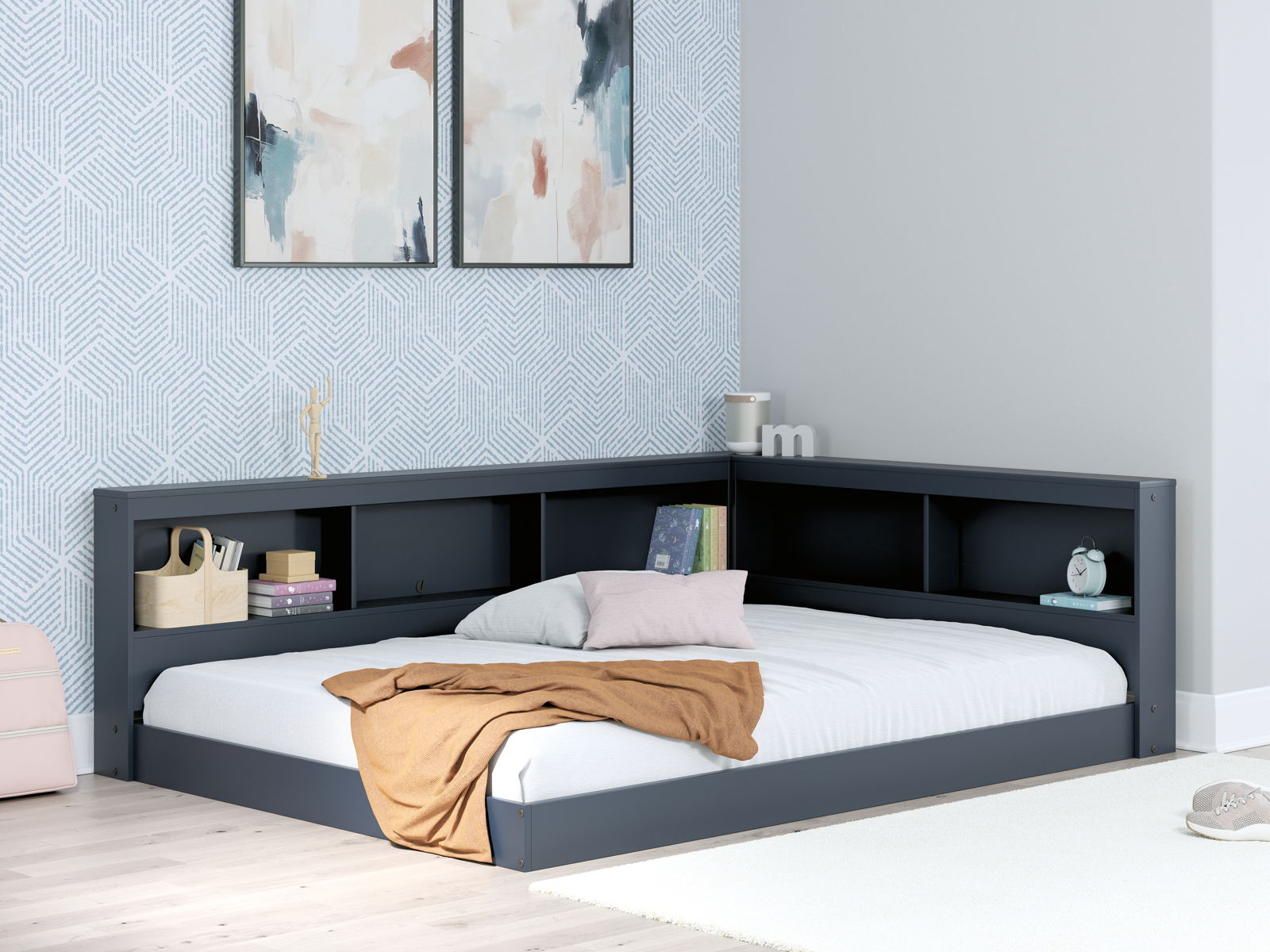 Simmenfort - Bookcase Storage Bed - Image 7