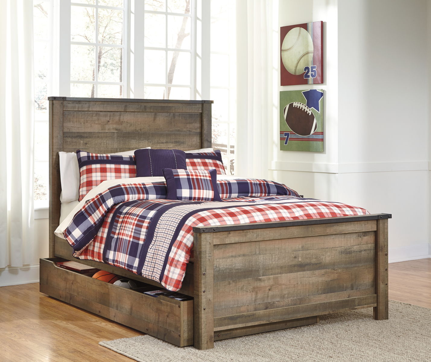Trinell - Panel Bed - Image 15