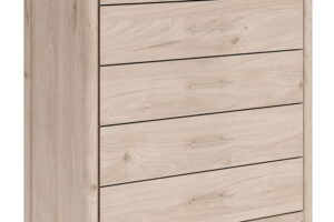 Cadmori - Five Drawer Wide Chest - Two-Tone