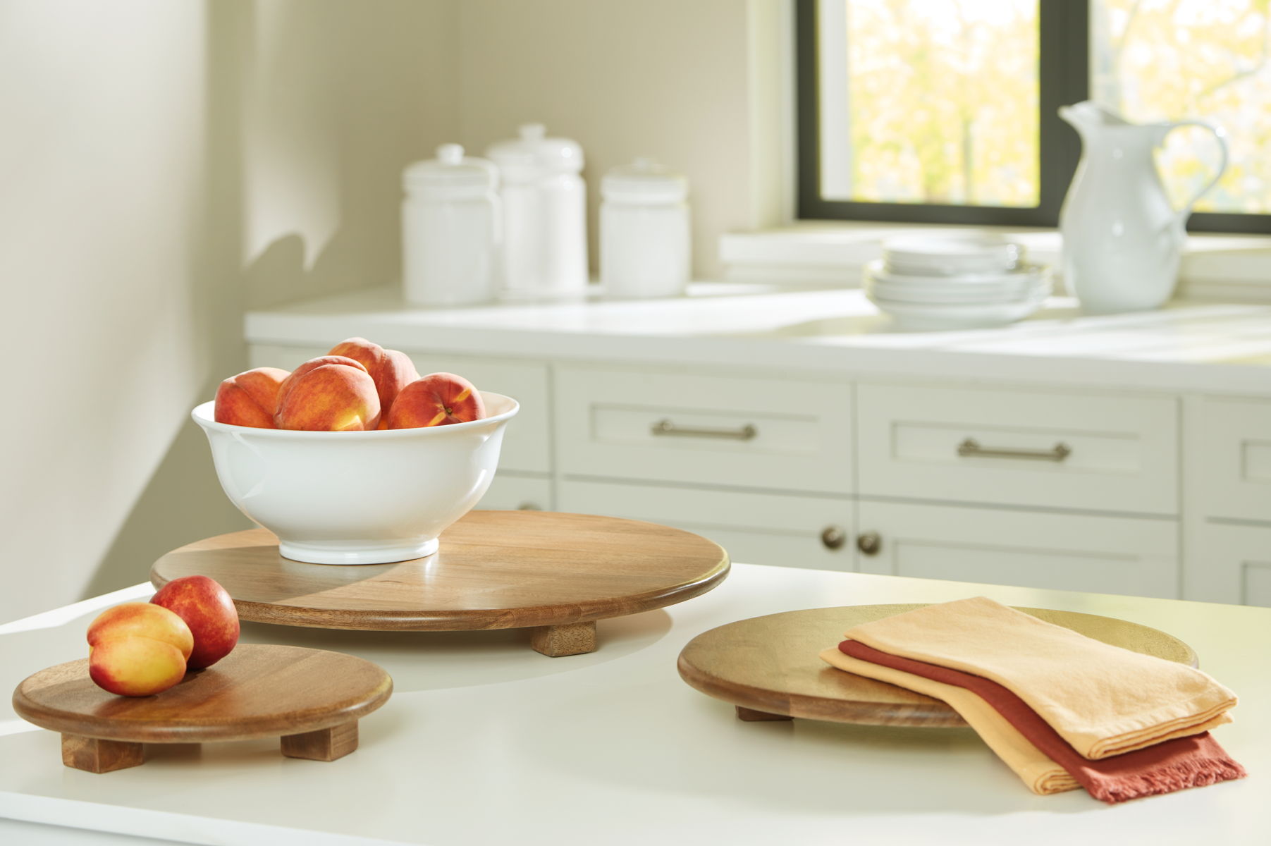 Kaidler - Tray Set (Set of 3) - Brown - Image 4