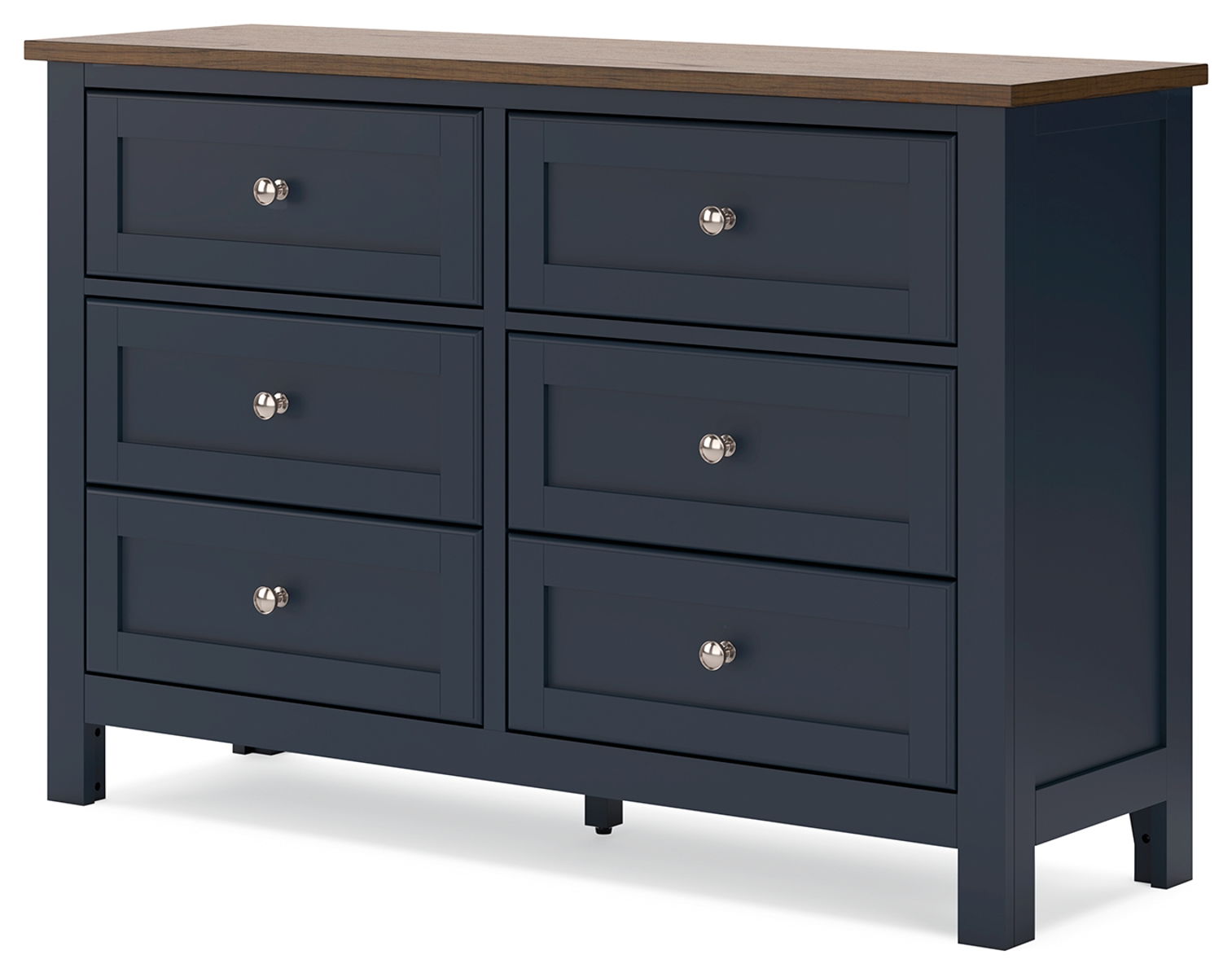 Landocken - Dresser - Brown / Blue - Image 2