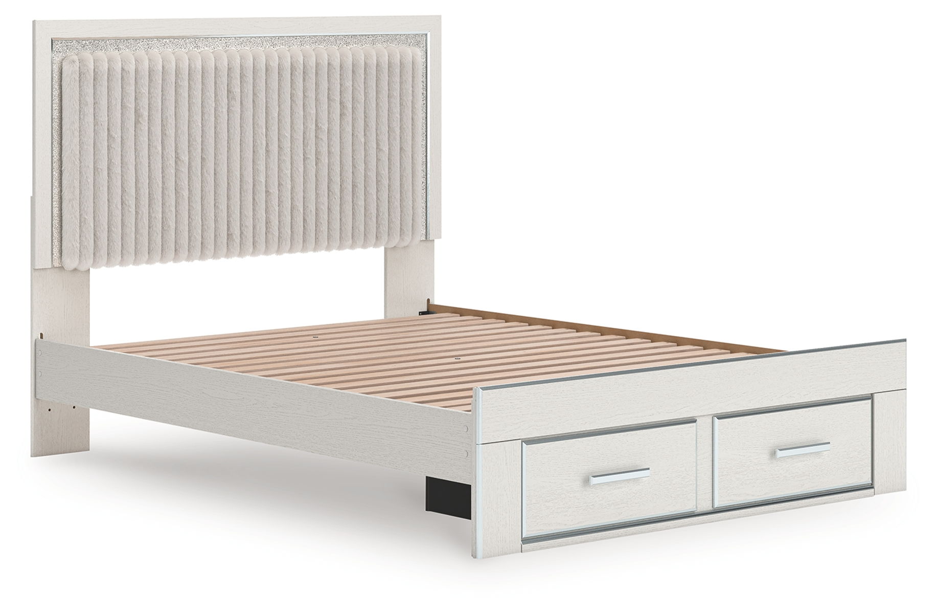 Zuraleus - Upholstered Panel Platform Storage Bed - Image 11