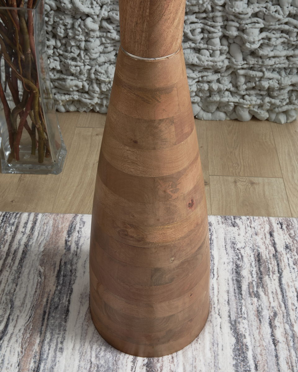 Ailsa - Wood Floor Lamp - Natural Brown - Image 3