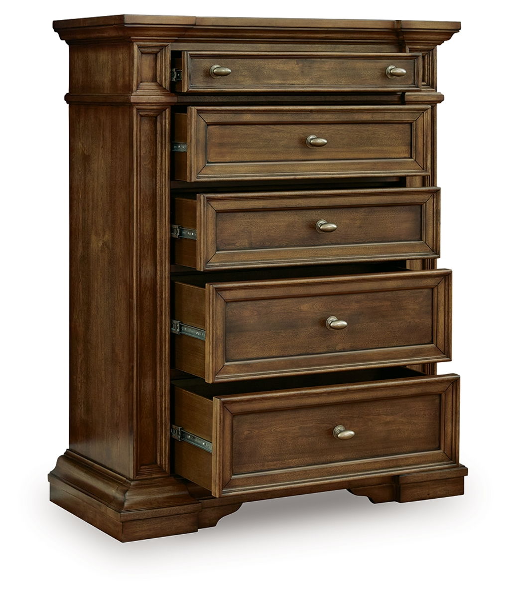 Frantanna - Five Drawer Chest - Brown - Image 4