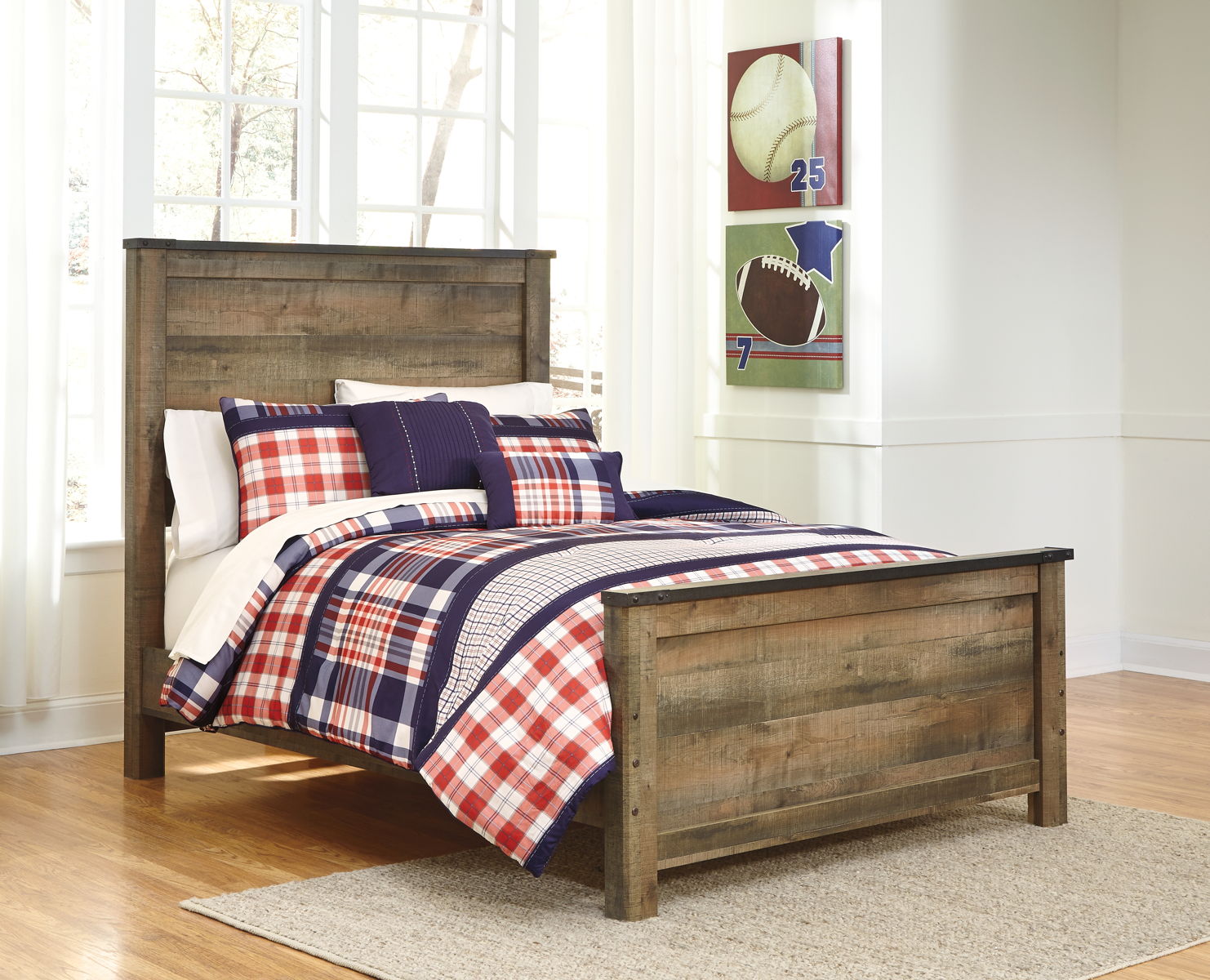 Trinell - Panel Bed - Image 8