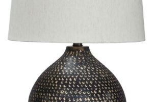 Maire - Metal Table Lamp - Black / Gold Finish