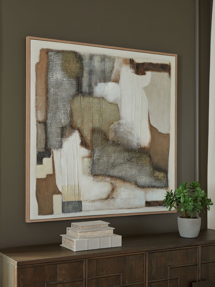 Wylander - Wall Art - Tan / Brown / Gray - Image 4