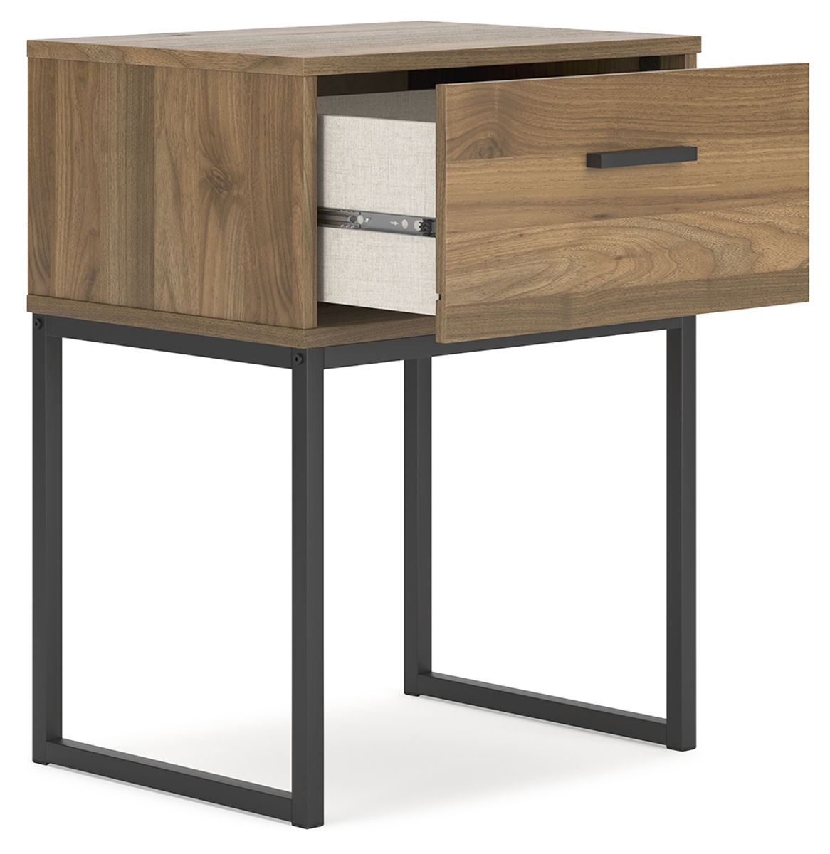Deanlow - One Drawer Night Stand - Honey - Image 4