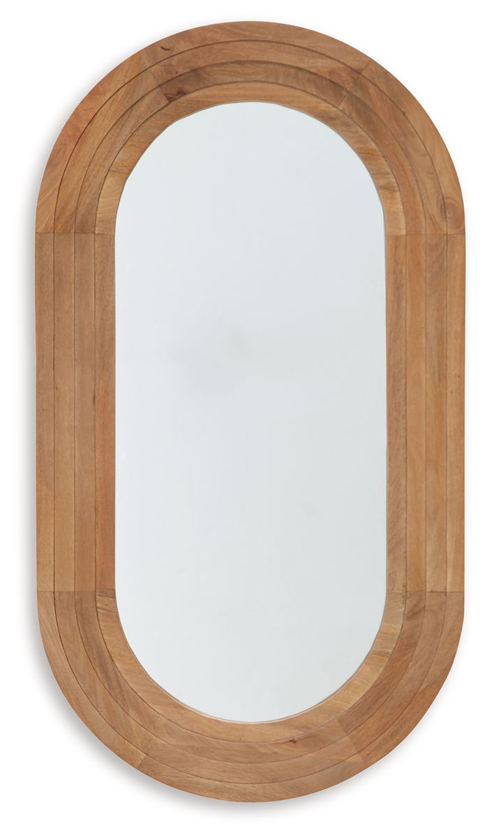 Daverly - Accent Mirror - Brown - Image 4