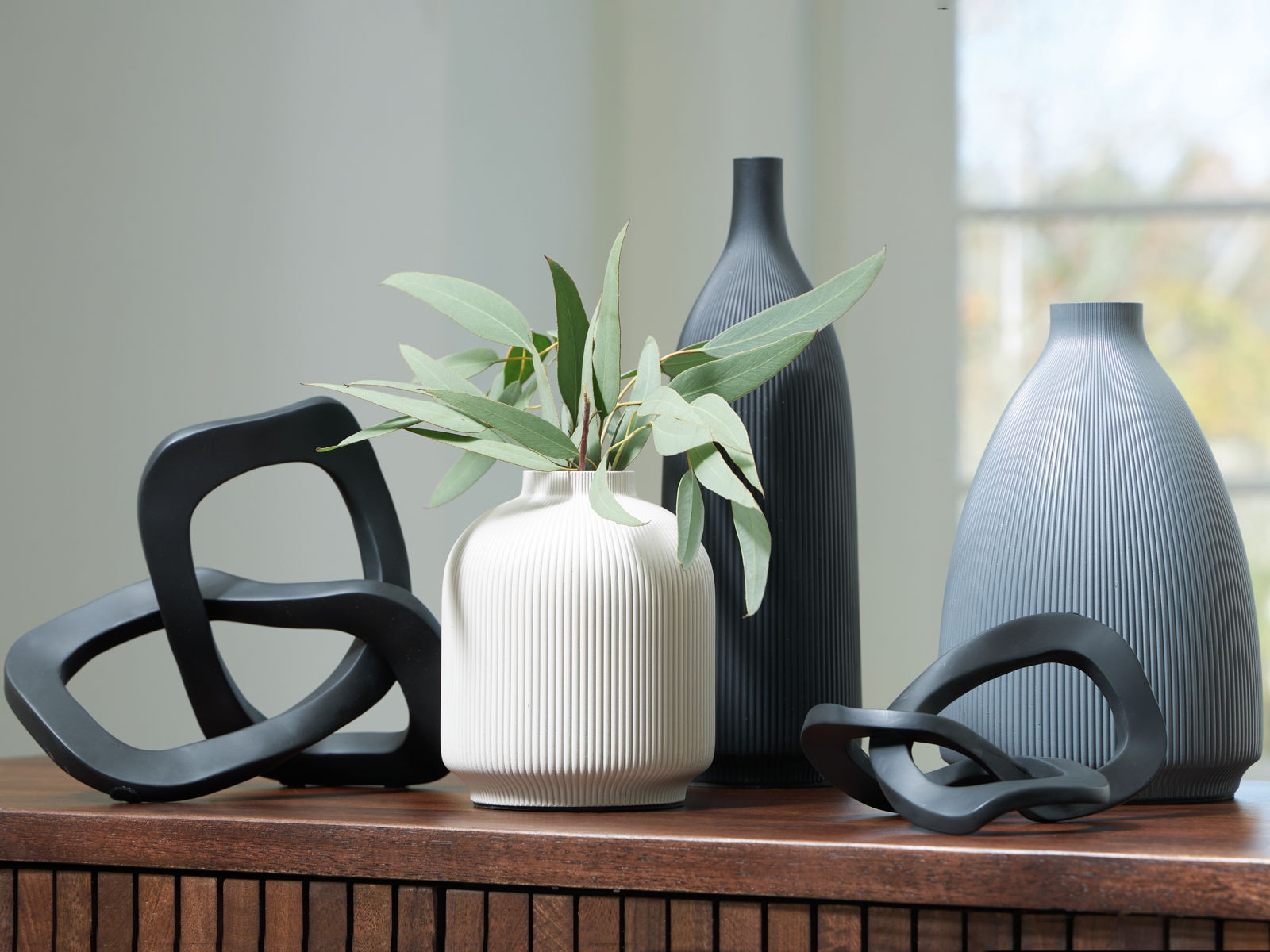 Leithick - Accessory Set (Set of 5) - Black / Tan / Gray - Image 3