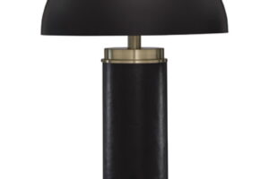 Lemland - Metal Table Lamp - Black / Gold Finish