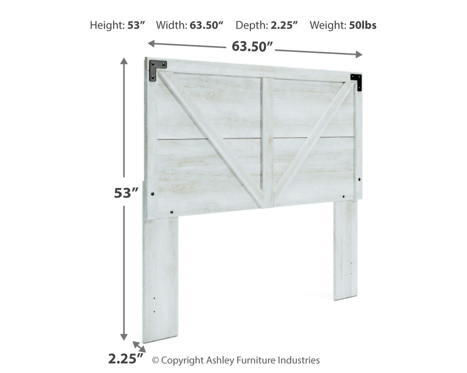 Shawburn - Crossbuck Panel Headboard - Image 7