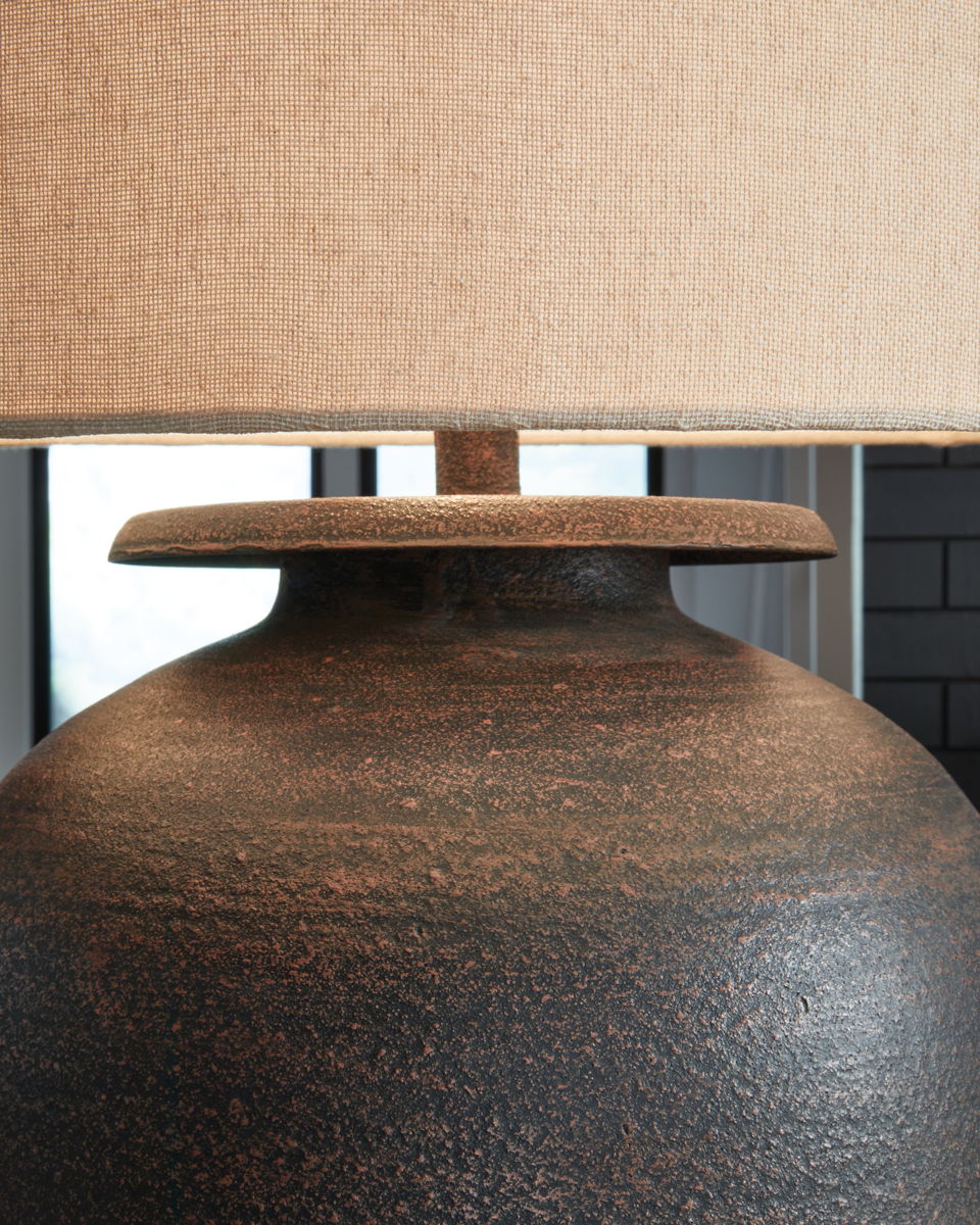 Carlenbury - Metal Table Lamp - Antique Brown - Image 4