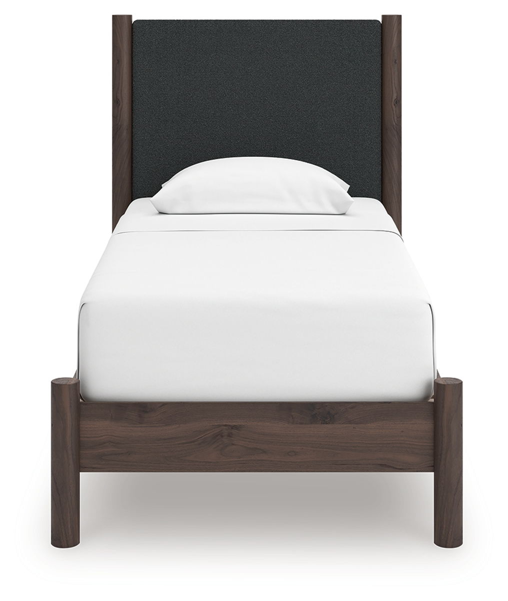 Pamytta - Upholstered Panel Platform Bed - Image 7