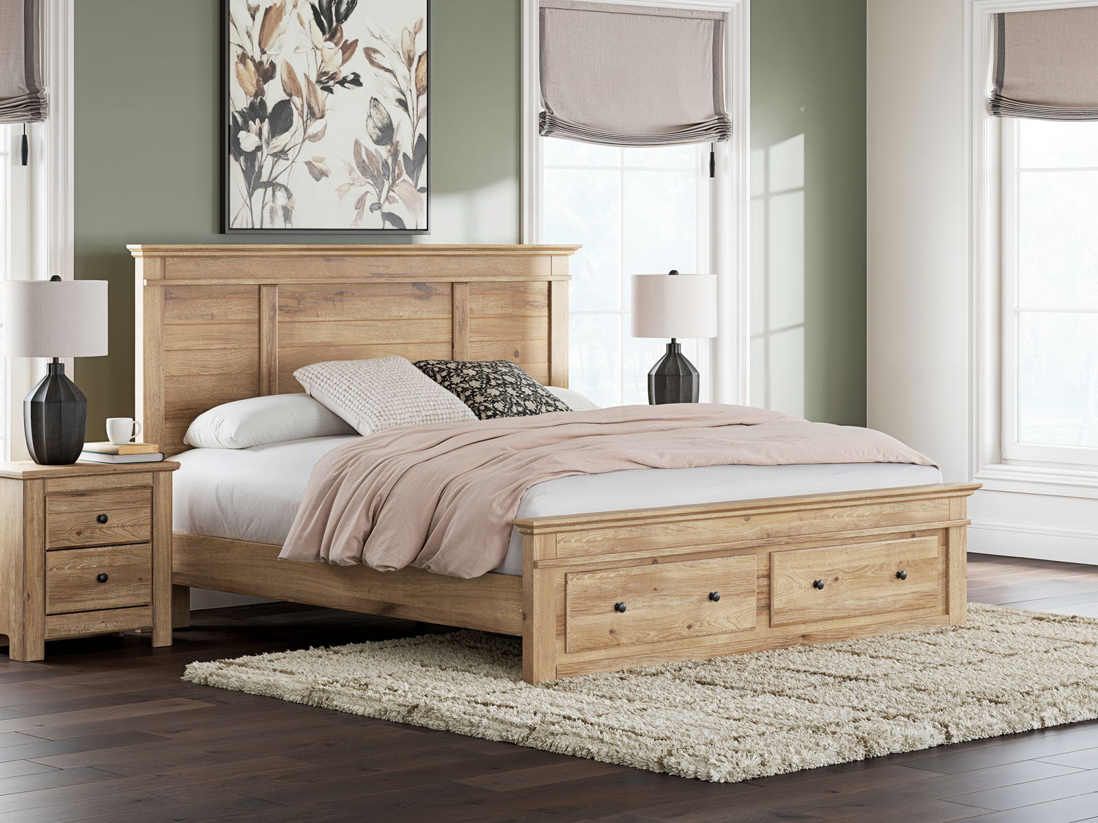 Makidern - Panel Storage Bed - Image 2