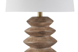 Jyllyard - Poly Table Lamp - Brown / Gold Finish