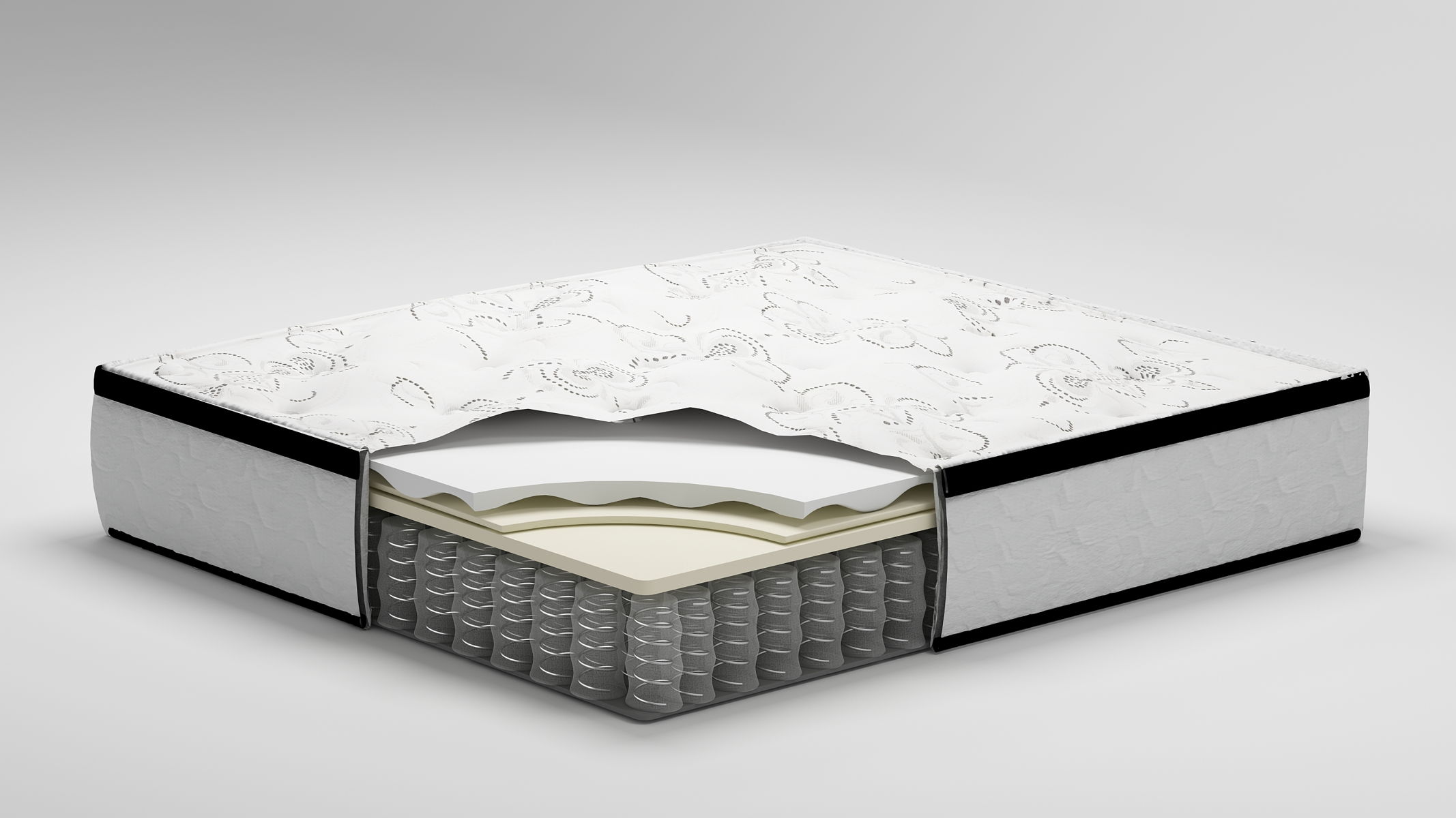 Chime 12 Inch Hybrid - Ultra Plush Hybrid Mattress - Image 9