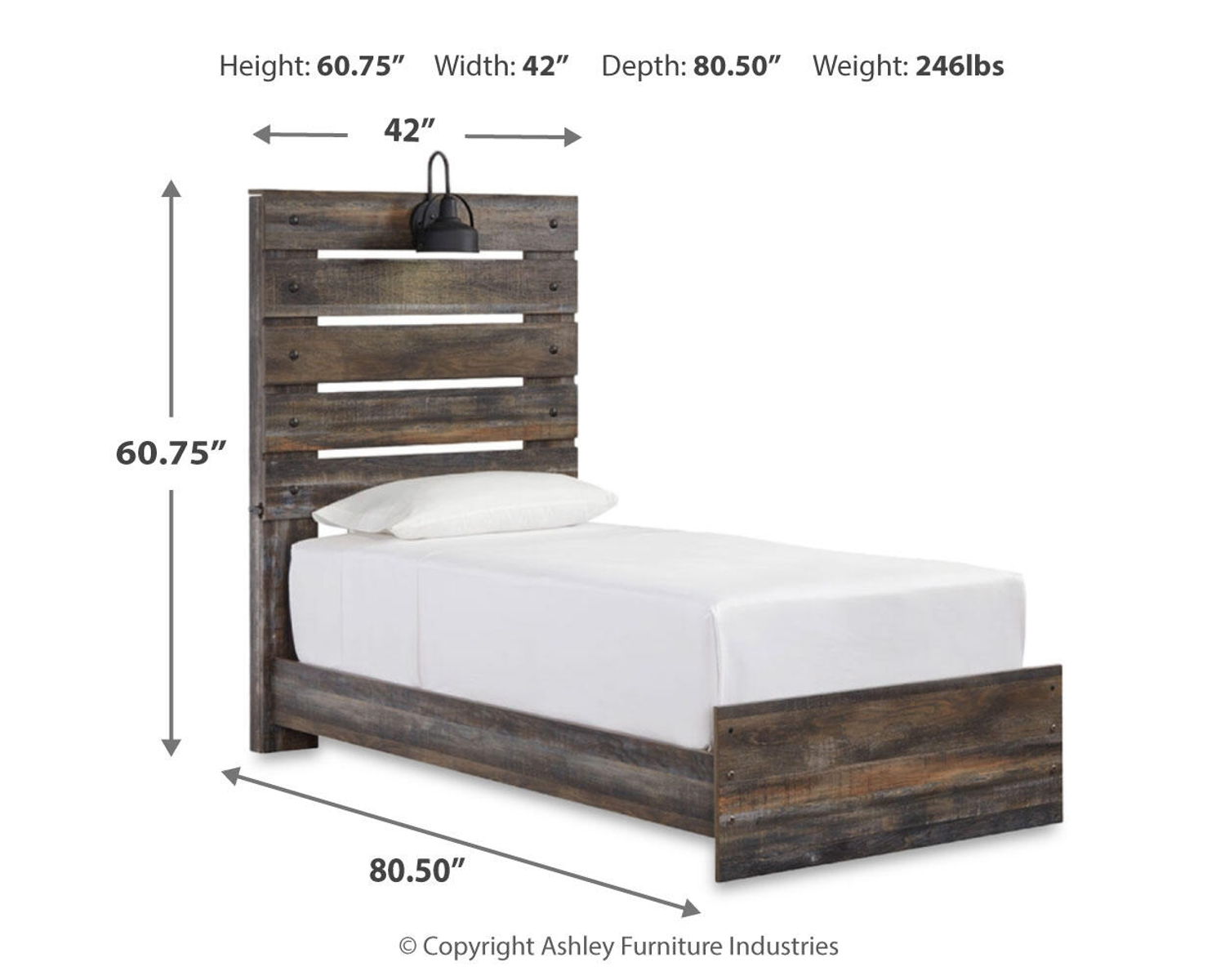 Drystan - Panel Bed - Image 17