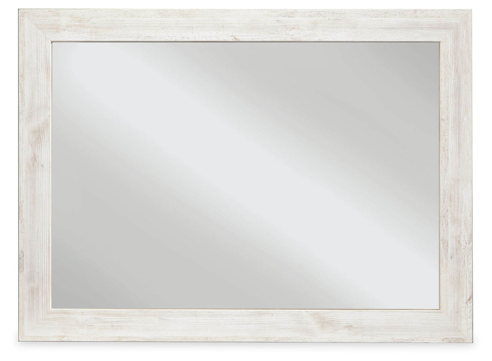 Paxberry - Bedroom Accent Mirror - Whitewash - Image 4