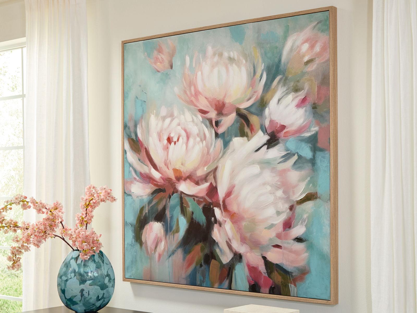 Parryville - Wall Art - Aqua / Pink - Image 3