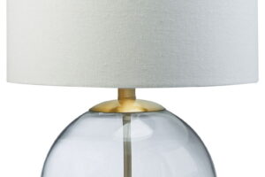 Samder - Glass Table Lamp - White