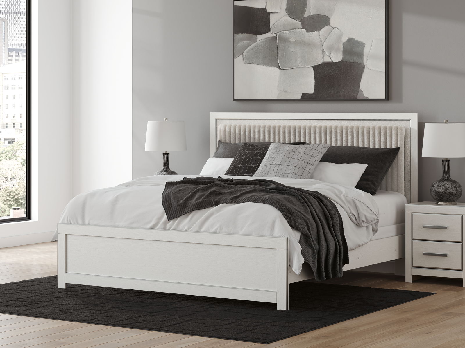 Zuraleus - Upholstered Panel Bed - Image 5