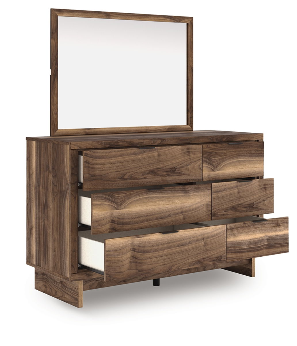 Chirason - Dresser And Mirror - Brown - Image 4