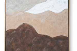 Fanthorne - Wall Art - Tan / Brown / White