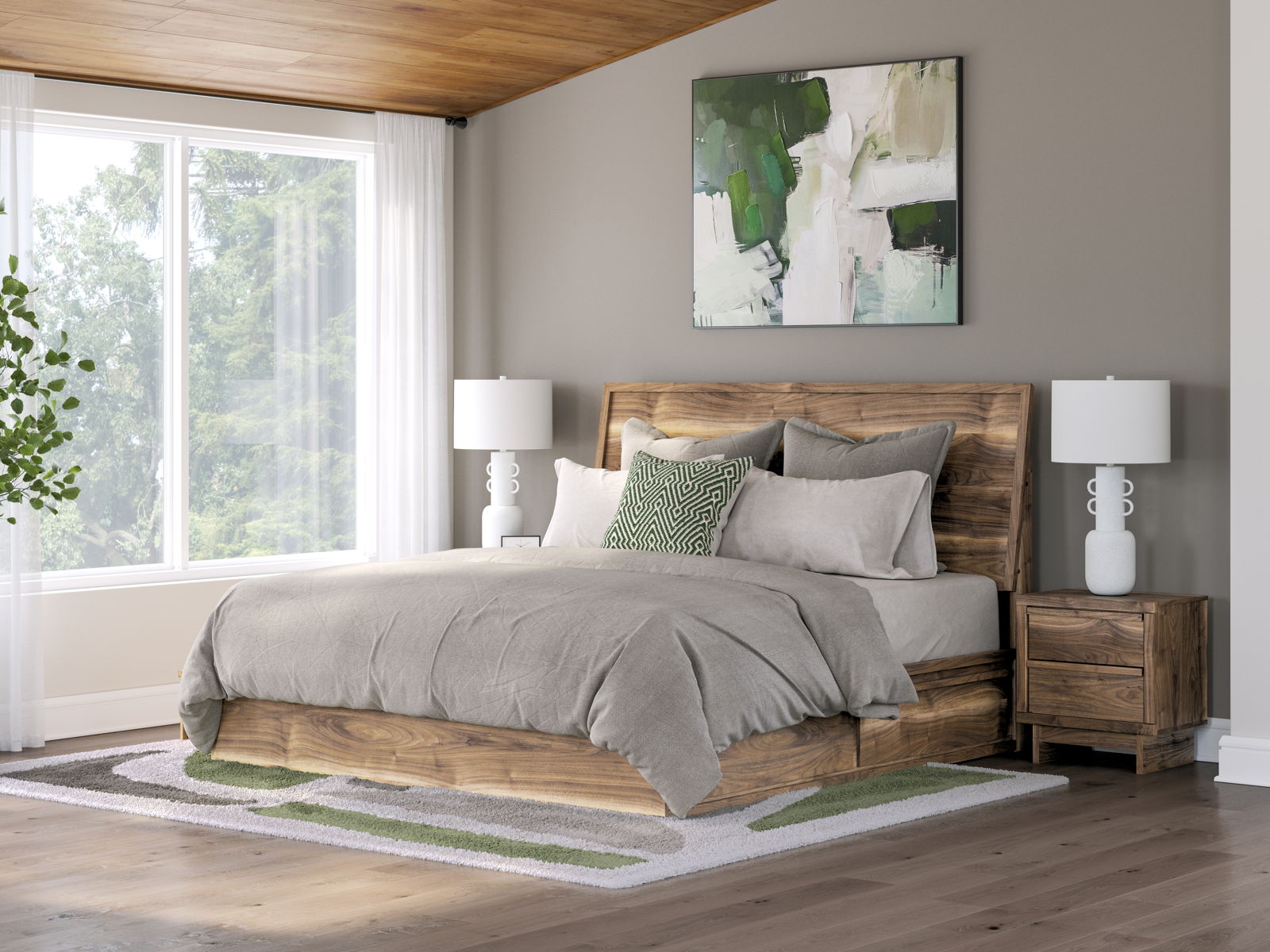 Chirason - Panel Bed With Storage - Image 7