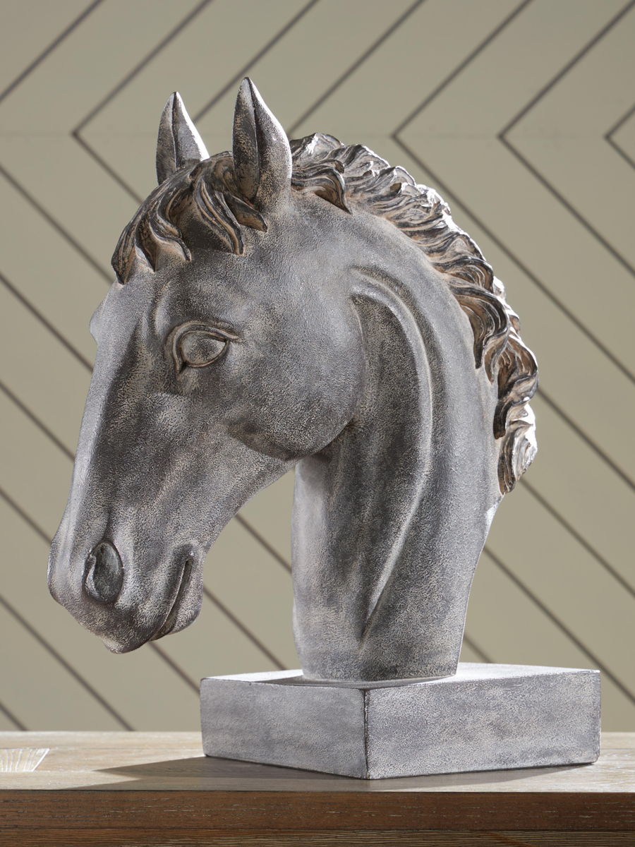 Carnlow - Sculpture - Antique Black - Image 2