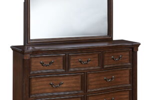 Lavinton - Dresser And Mirror - Brown