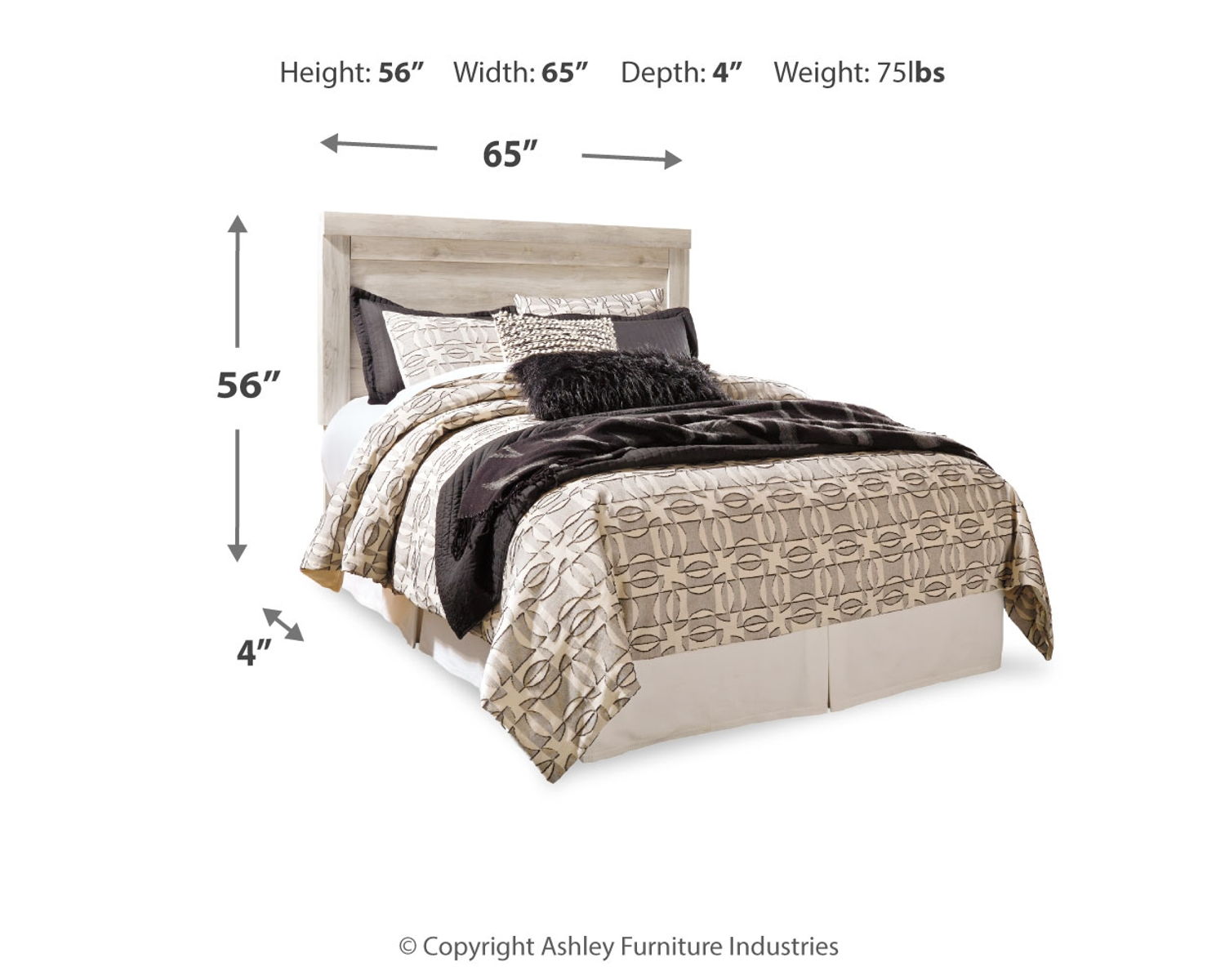 Bellaby - Panel Headboard - Image 2