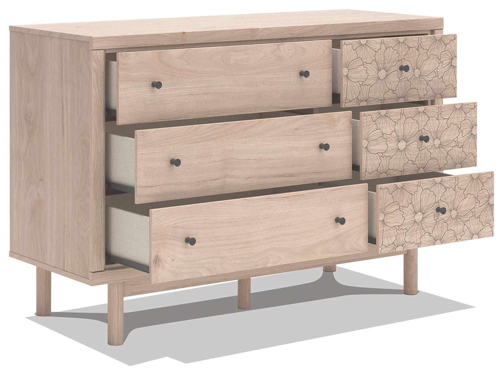 Arloster - Six Drawer Dresser - Image 6