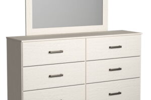 Stelsie - Dresser, Mirror - White