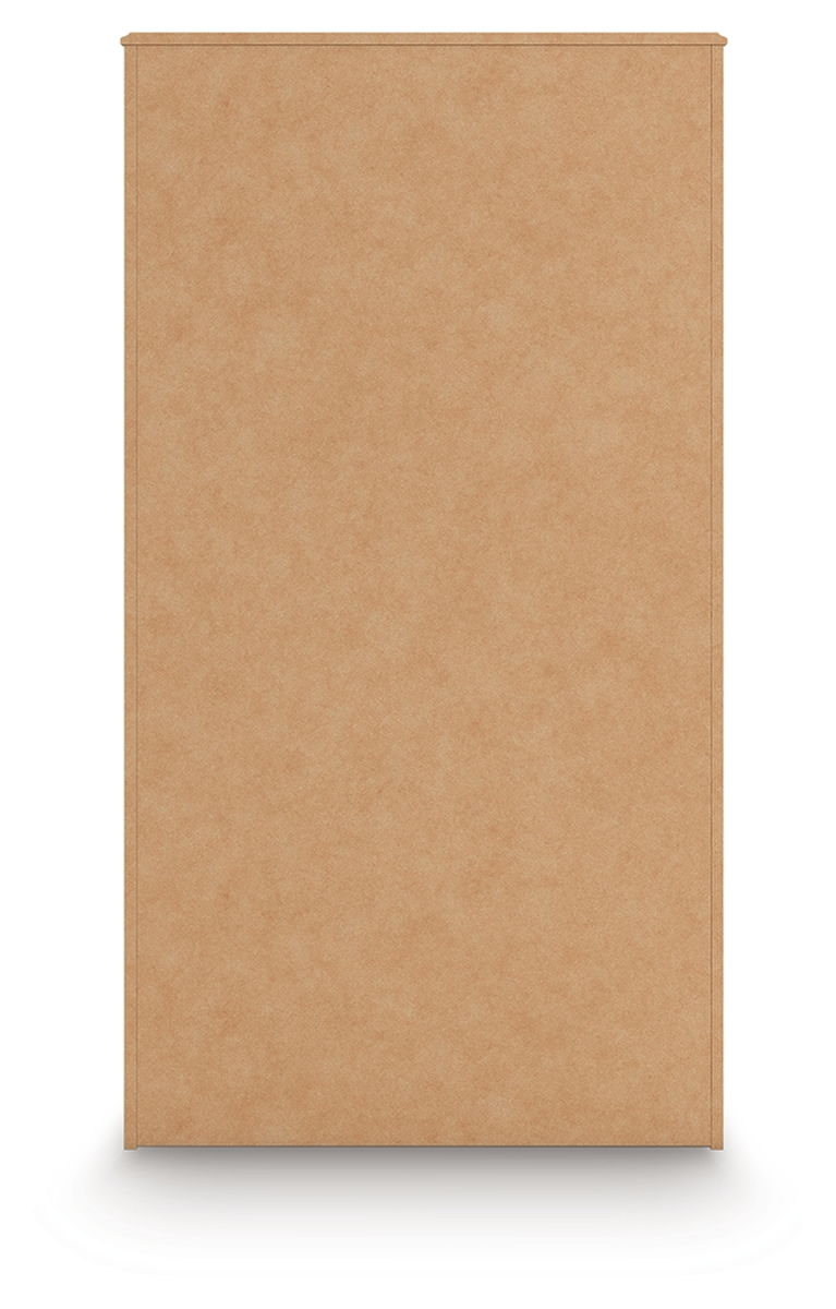 Aleaport - Five Drawer Chest - Warm Brown - Image 4