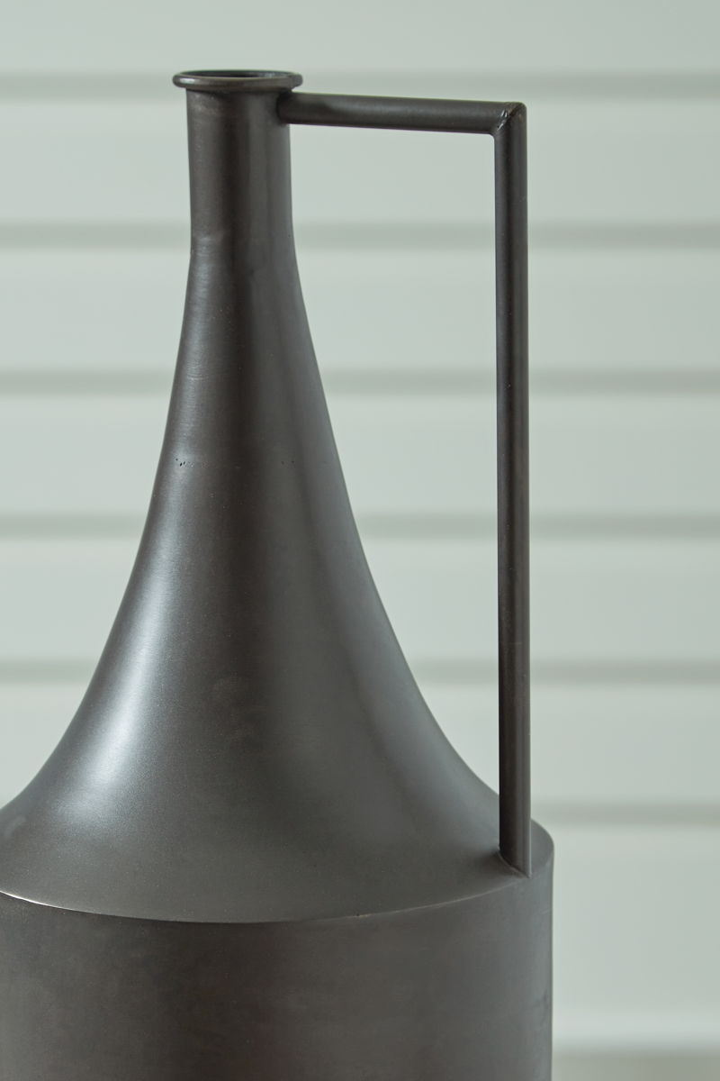 Zainforth - Vase - 20" - Distressed Brown - Image 3