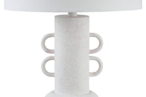 Perringhill - Metal Table Lamp - Distressed White