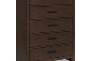 Ticanter - Five Drawer Chest - Brown