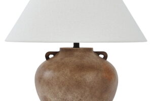 Ferrilby - Poly Table Lamp - Antique Beige