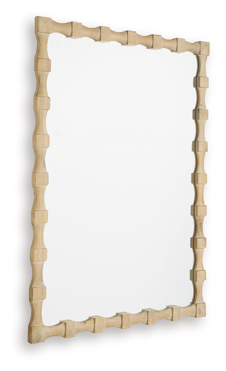Acelmore - Accent Mirror - Light Brown - Image 3