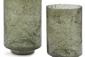 Clarkton - Candle Holder Set (Set of 2) - Green