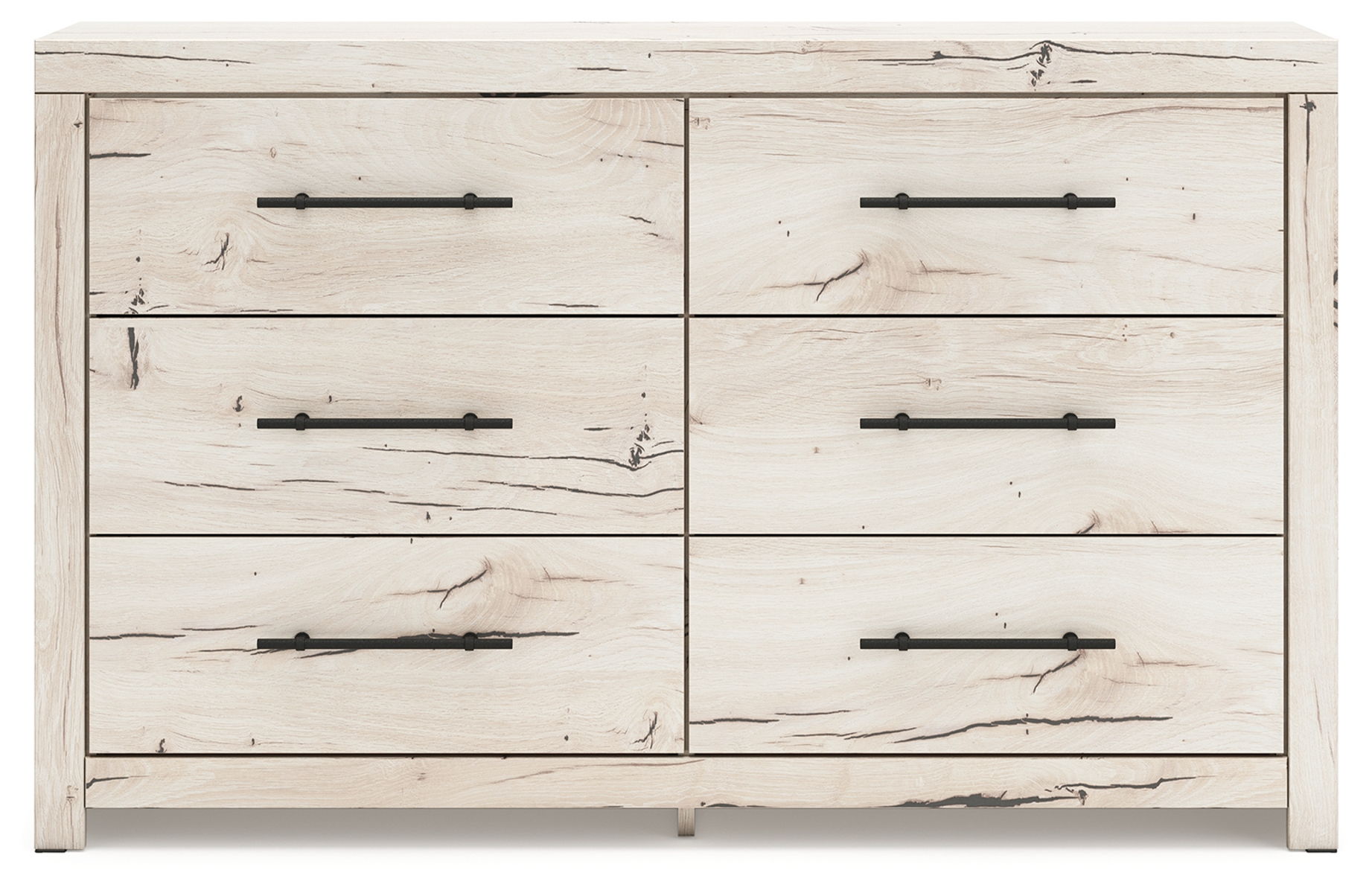 Lawroy - Six Drawer Dresser - Light Natural - Image 4